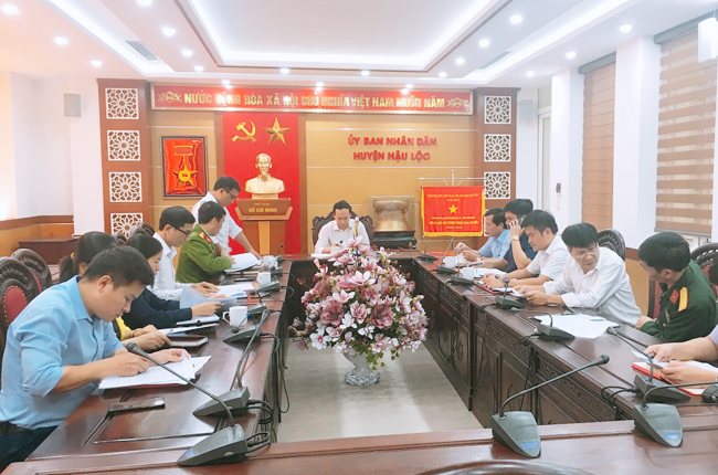 Kiện toàn Ban Chỉ đạo THADS huyện Hậu Lộc