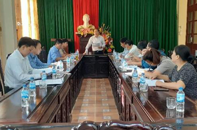 Ban Chỉ đạo THADS huyện Bá Thước tổ chức hội nghị tổng kết công tác năm 2019, triển khai nhiệm vụ công tác năm 2020