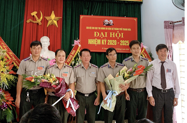 Chi bộ Chi cục THADS Thành phố Thanh Hóa tổ chức Đại hội Chi bộ lần thứ 3, nhiệm kỳ 2020-2025