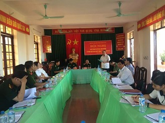 Cụm thi đua số 9 tỉnh Thanh Hóa tổ chức Hội nghị sơ kết công tác thi đua, khen  thưởng 6 tháng đầu năm 2016, triển khai nhiệm vụ 6 tháng cuối năm 2016