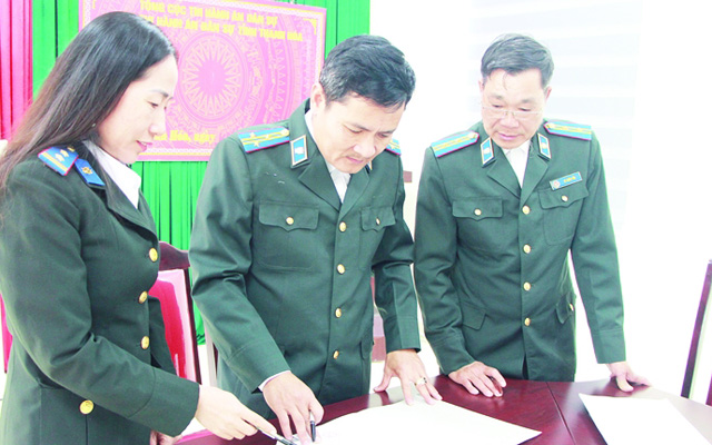 Chi cục THADS huyện Quan Hóa nâng cao chất lượng thi hành án dân sự