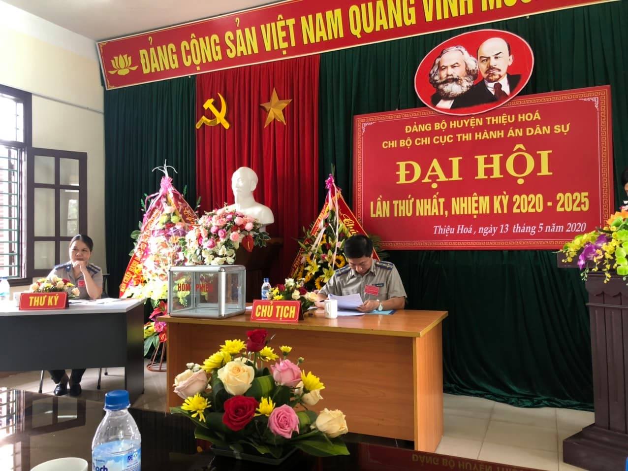 Chi bộ Chi cục THADS huyện Thiệu Hóa tổ chức Đại hội Chi bộ, nhiệm kỳ 2020-2025