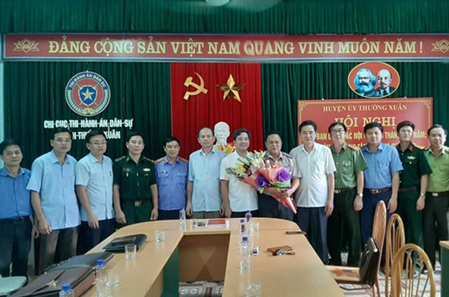 Chi cục THADS huyện Thường Xuân tổ chức hội nghị giao ban công tác nội chính 6 tháng đầu năm triển khai, nhiệm vụ 6 tháng cuối năm 2020
