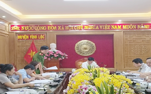 Kiện toàn Ban Chỉ đạo THADS huyện Vĩnh Lộc