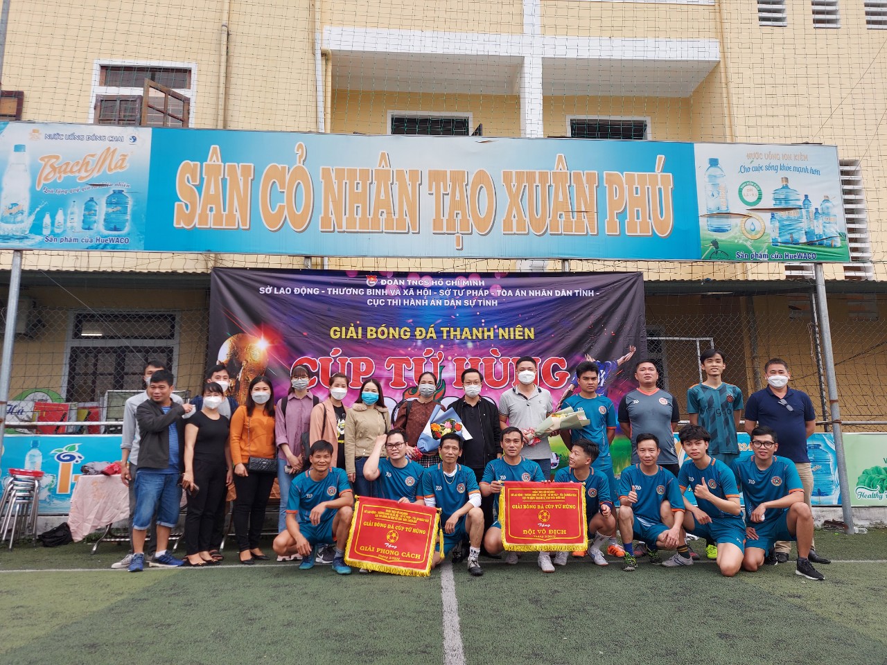 Giair bóng đá thanh niên chào mừng Đại hội Chi đoàn Cục THADS tỉnh Thừa Thiên Huế, nhiệm kỳ 2022 - 2024 2