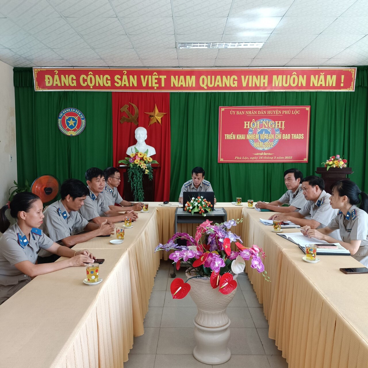 Chi cục THADS huyện Phú Lộc tổ chức Hội nghị công chức, người lao động năm 2022