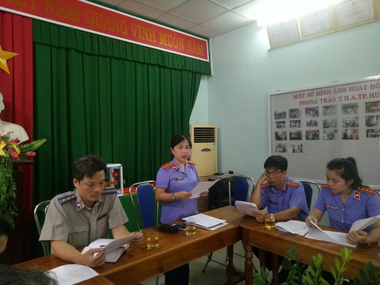 Viện kiểm sát nhân dân thành phố Huế trực tiếp kiểm sát công tác thi hành án dân sự năm 2019