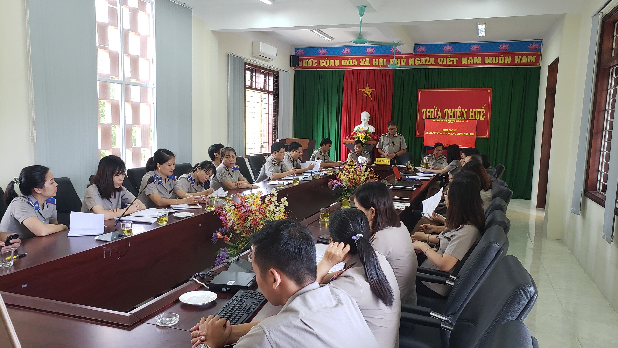 Hội nghị công chức, người lao động Cục THADS tỉnh Thừa Thiên Huế năm 2020