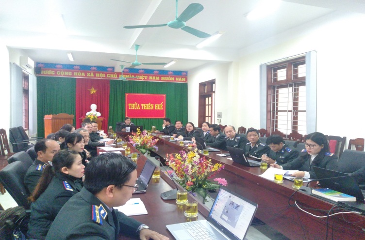 Công chức các cơ quan Thi hành án dân sự trên địa bàn tỉnh Thừa Thiên Huế tham gia Lớp bồi dưỡng nghiệp vụ chuyên sâu về thi hành án dân sự, công tác tiếp công dân và giải quyết khiếu nại, tố cáo.
