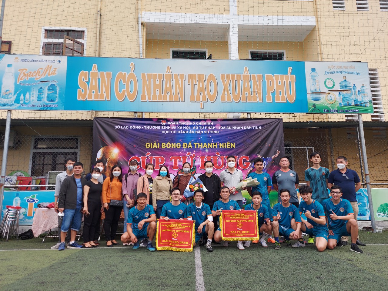 Chi Đoàn Thanh niên Cục Thi hành án dân sự tỉnh Thừa Thiên Huế tổ chức giải bóng đá chào mừng Đại hội Chi Đoàn lần thứ III, nhiệm kỳ 2022 - 2024