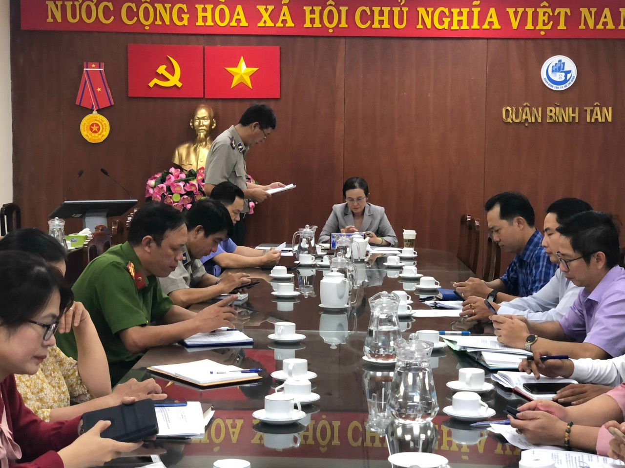 Bình Tân: Ban chỉ đạo THADS quận tổ chức sơ kết 9 tháng công tác THADS trên địa bàn Quận 2023
