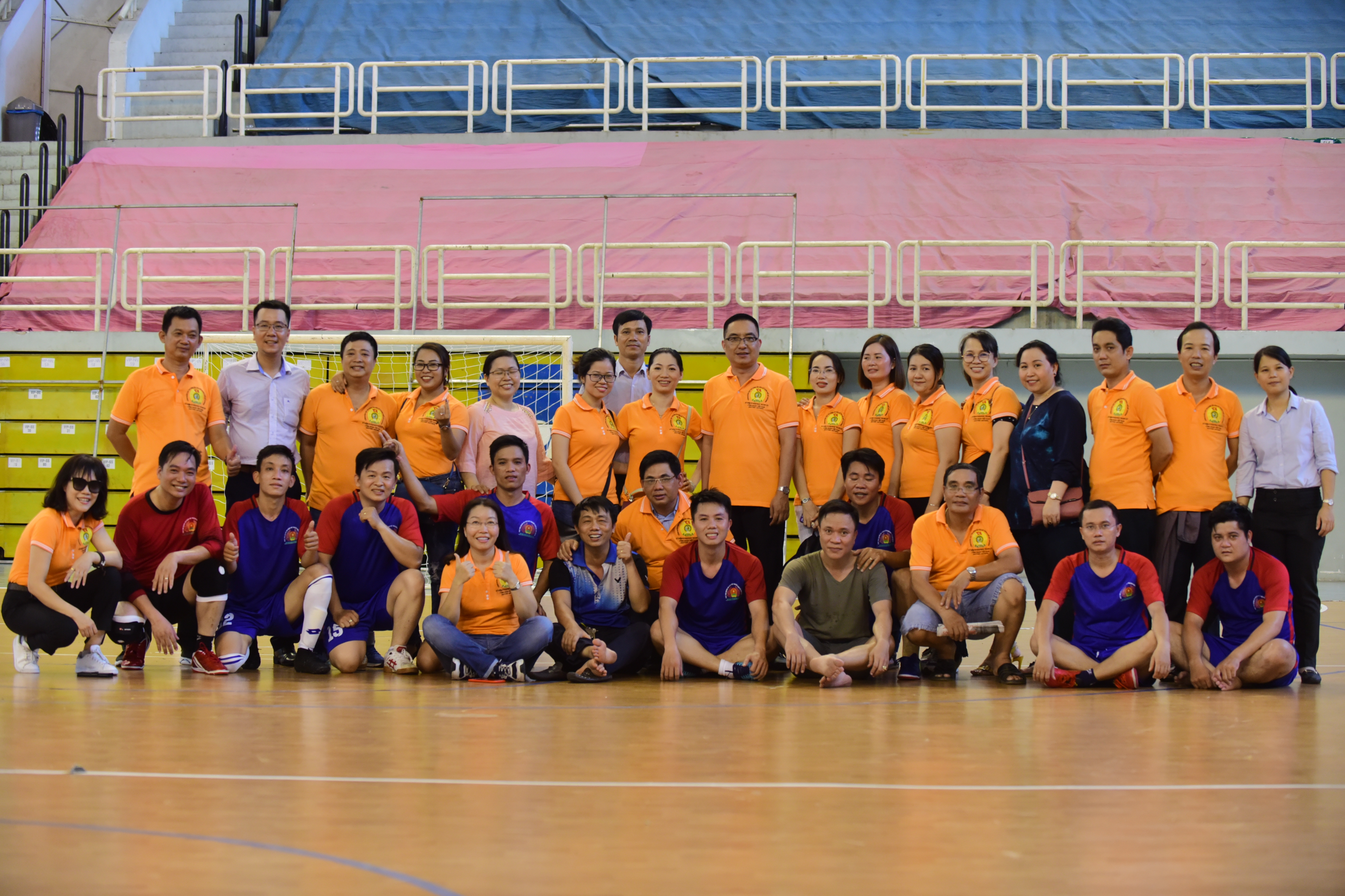 Cục Thi hành án dân sự TP.HCM tham gia giải bóng đá Futsal Công đoàn viên chức thành phố năm 2019