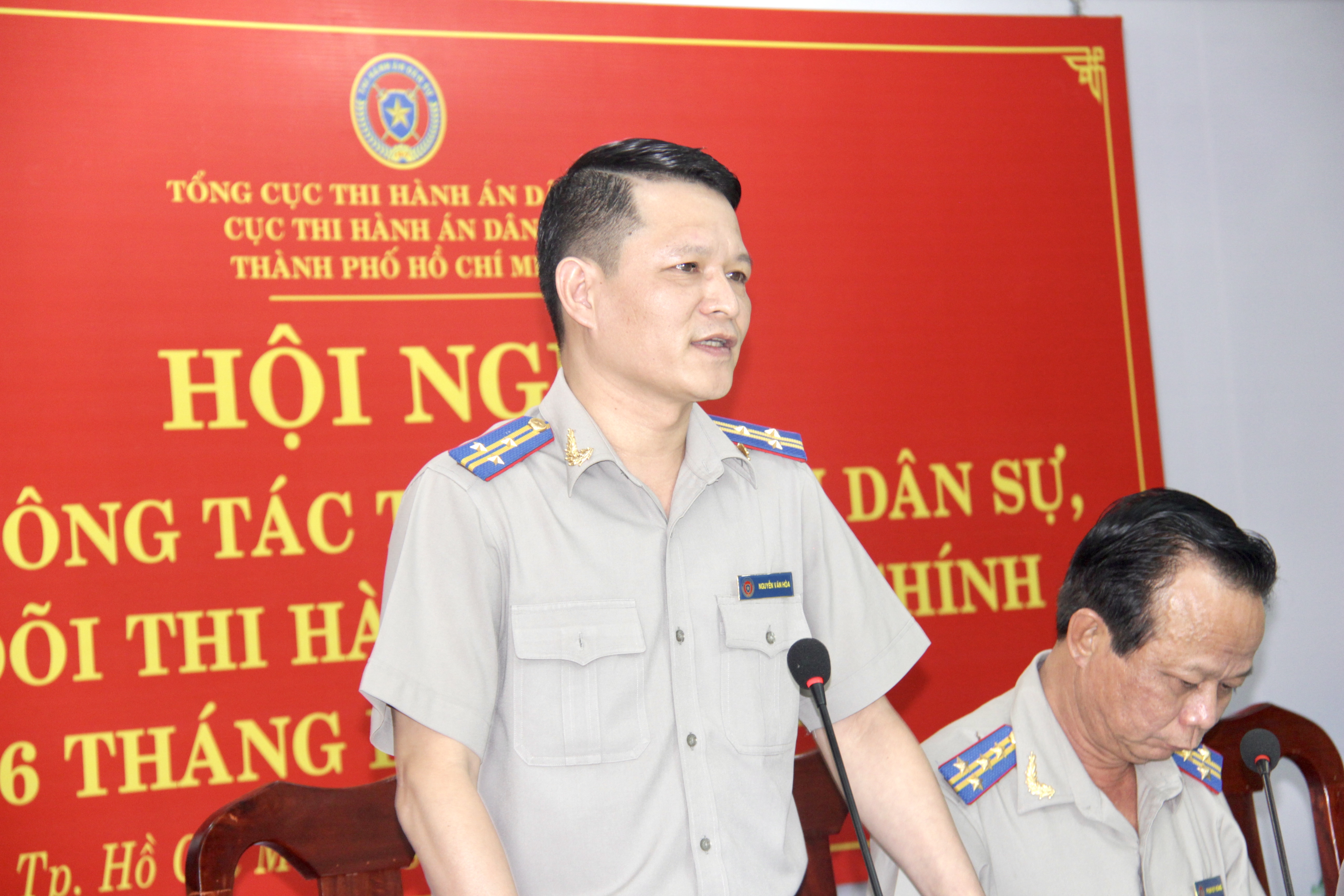 Ông Nguyễn Văn Hòa được giao phụ trách Cục Thi hành án dân sự Thành phố Hồ Chí Minh