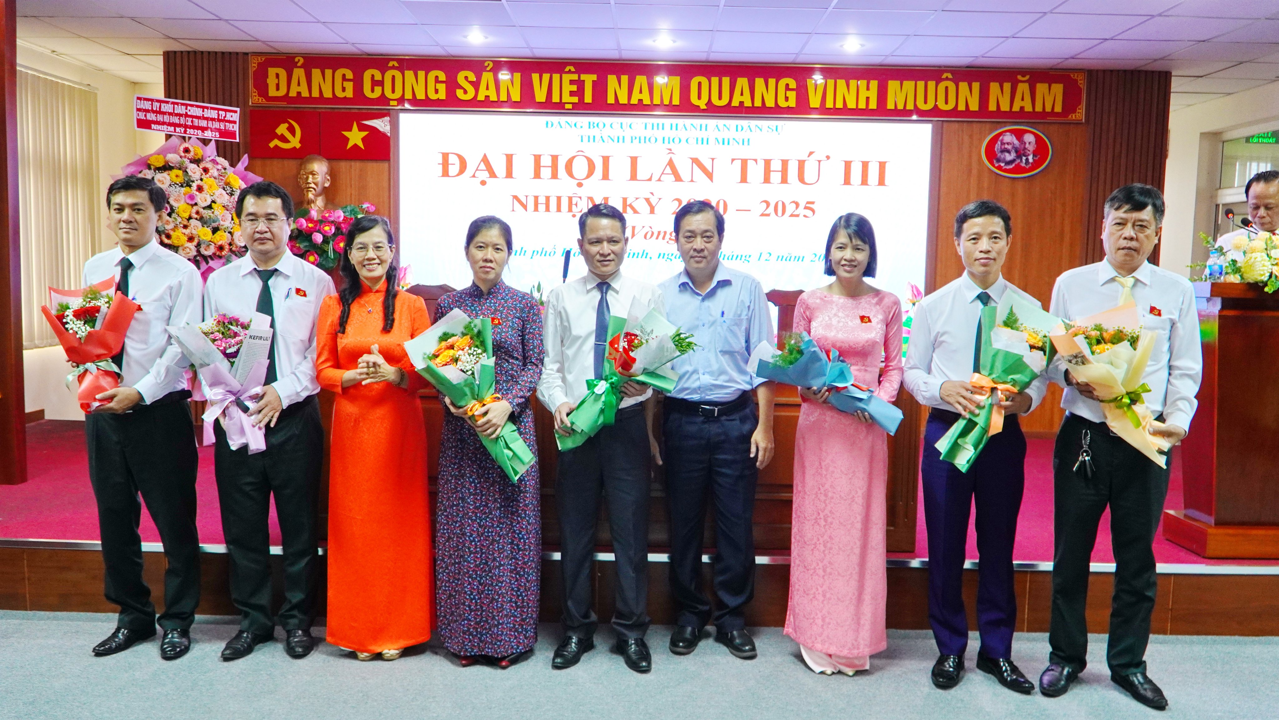 Đảng bộ Cục THADS Thành phố Hồ Chí Minh tổ chức thành công Đại hội lần thứ III, nhiệm kỳ 2020 - 2025 (vòng 2)