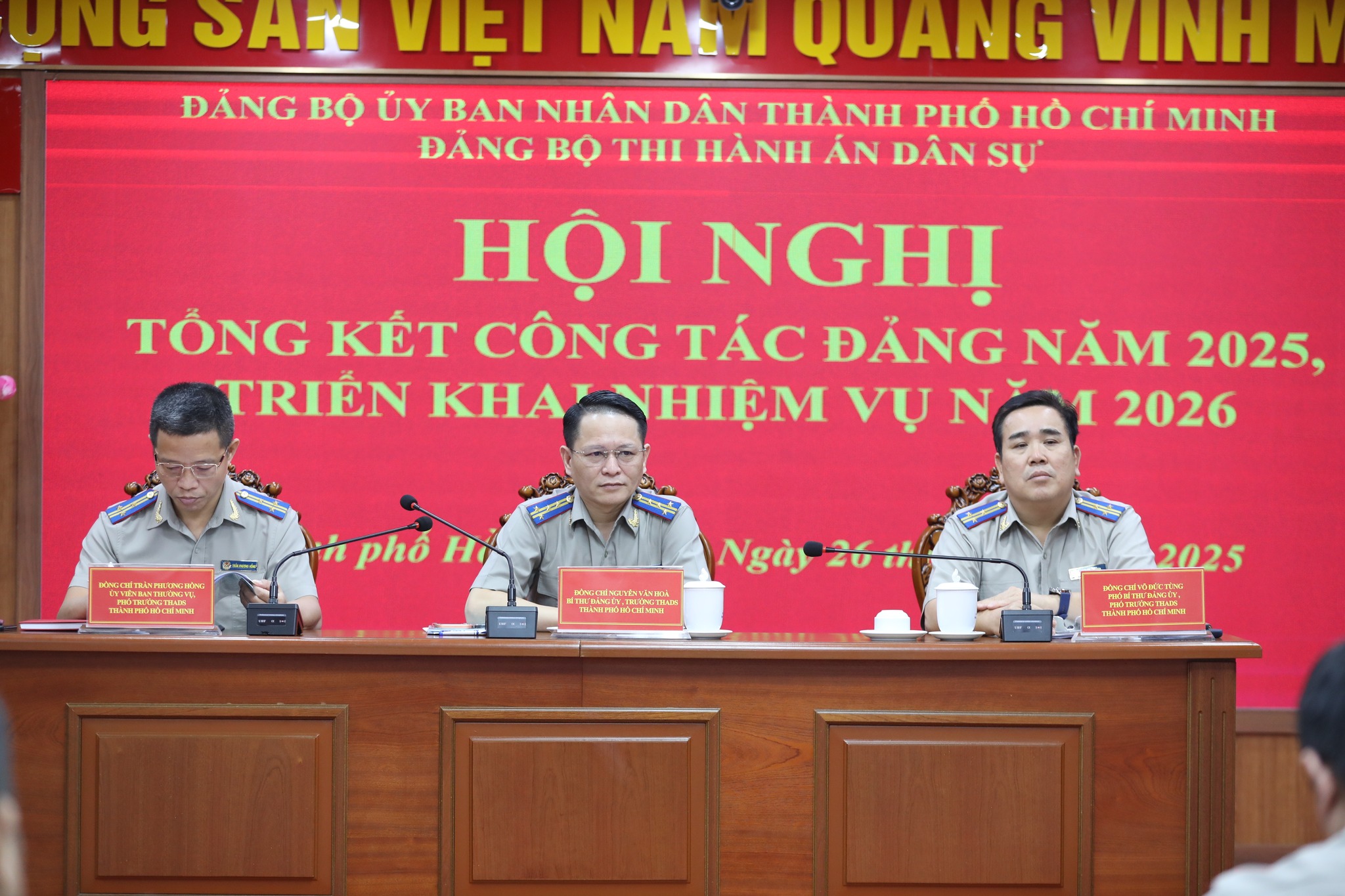 Đảng bộ Thi hành án dân sự Thành phố Hồ Chí Minh: Hoàn thành và vượt các nhiệm vụ chính trị năm 2025