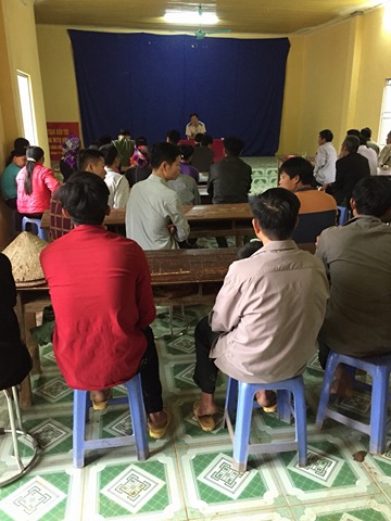 Chi cục Thi hành án dân sự huyện Hàm Yên tổ chức tuyên truyền, phổ biến, giáo dục pháp luật về thi hành án dân sự