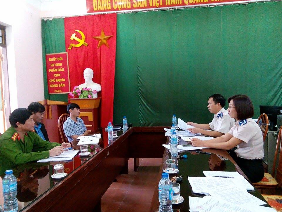 Chi cục Thi hành án dân sự thành phố Tuyên Quang tổ chức hội nghị sơ kết Quy chế phối hợp liên ngành trong công  tác Thi hành án dân sự.