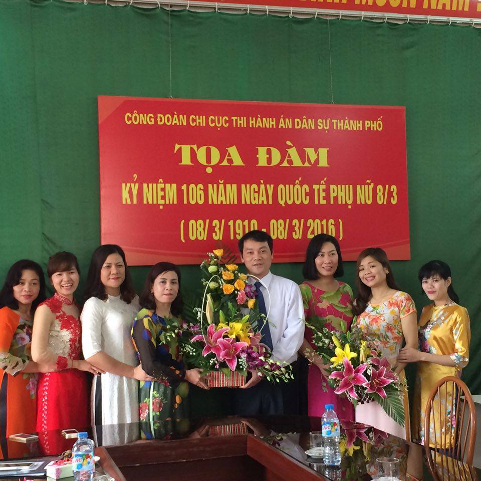 Công đoàn cơ sở Chi cục Thi hành án dân sự thành phố Tuyên Quang tổ chức kỷ niệm ngày Quốc tế phụ nữ 8-3