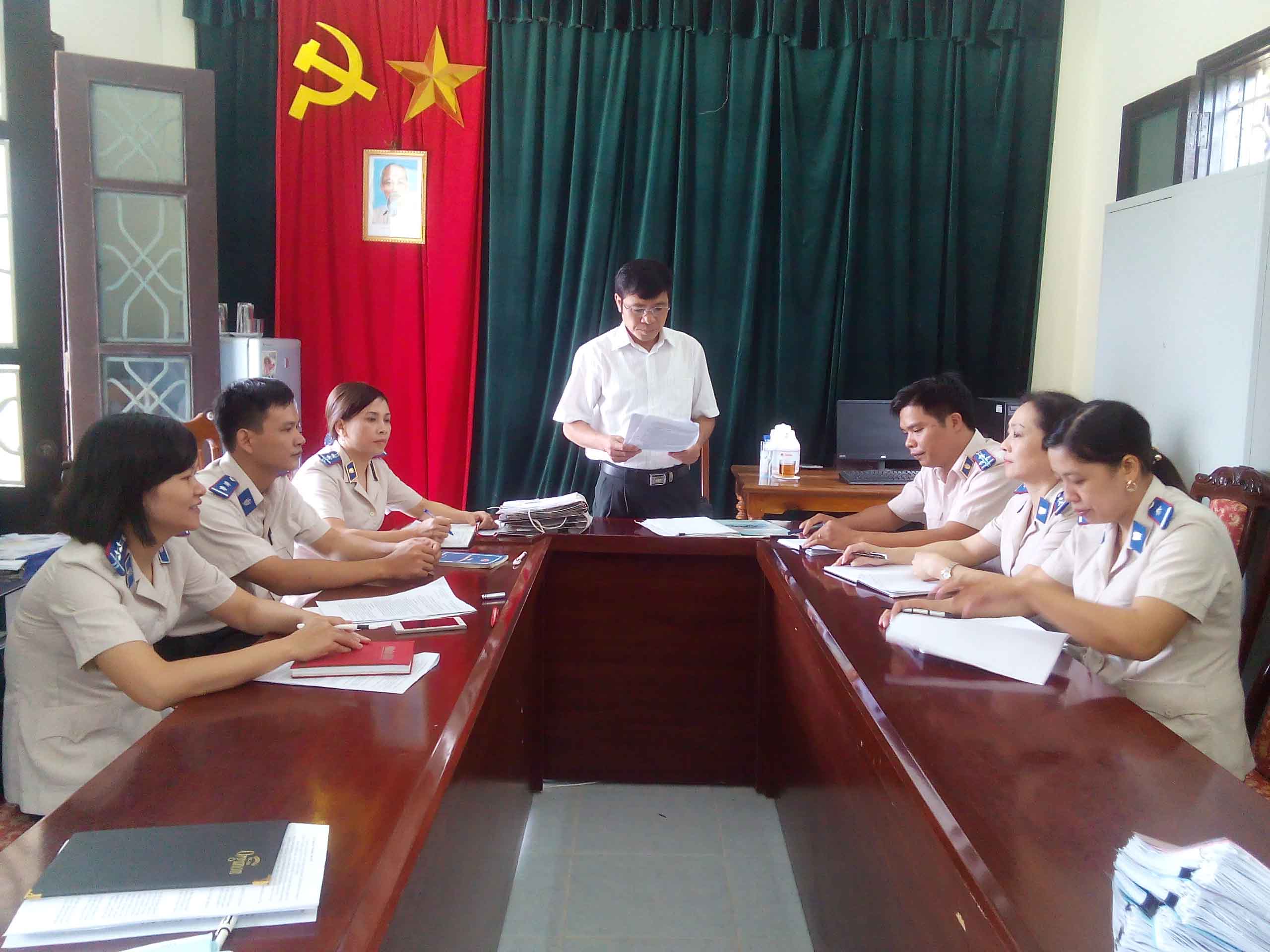 Cục Thi hành án dân sự tỉnh Tuyên Quang kiểm tra toàn diện về công tác thi hành án dân sự đối với Chi cục THADS huyện Na Hang, Lâm Bình