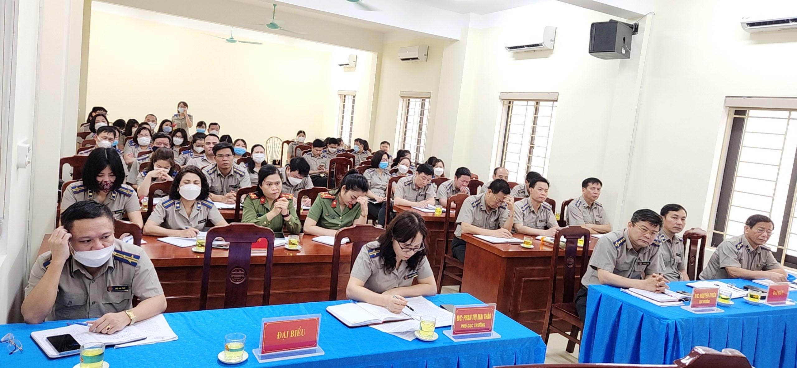 Cục Thi hành án dân sự tỉnh Tuyên Quang tổ chức Hội nghị sơ kết công tác THADS, theo dõi THAHC 6 tháng đầu năm 2023 và triển khai công tác bảo vệ bí mật Nhà nước.