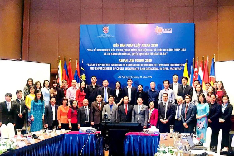 Nâng cao hiệu quả công tác thi hành án dân sự - chủ đề chính tại Diễn đàn pháp luật ASEAN 2020