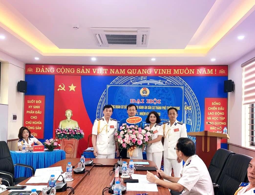 Đại hội Công đoàn Chi cục Thi hành án dân sự thành phố Tuyên Quang nhiệm kỳ 2023-2028