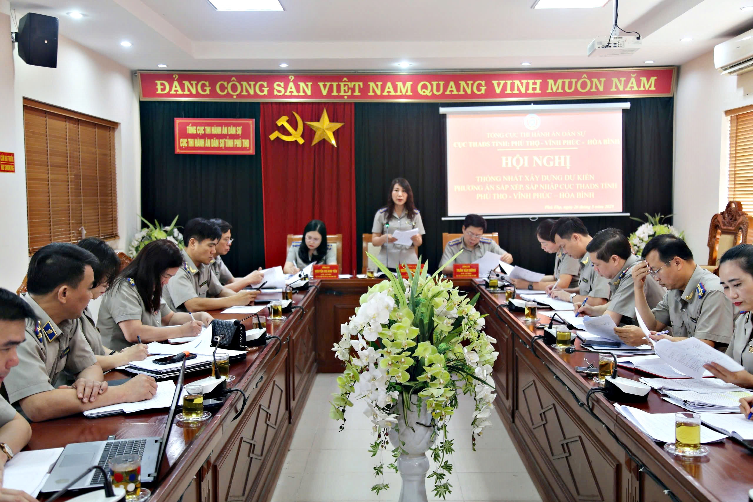 Cục THADS tỉnh Phú Thọ, Hòa Bình và Vĩnh Phúc xây dựng dự kiến phương án sắp xếp sáp nhập