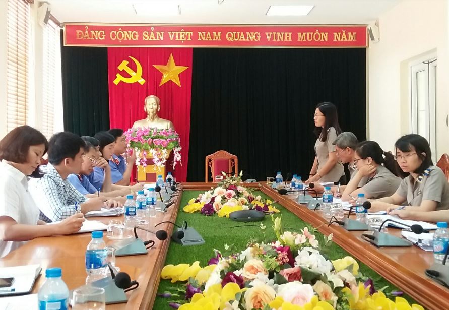 Nguyễn Thị Kim Yến Phó cục trưởng Cục thi hành án Vĩnh Phúc