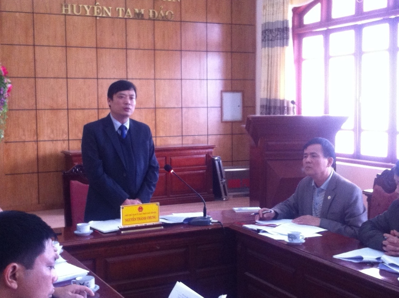 Ban chỉ đạo Thi hành án dân sự huyện Tam Đảo tổ chức tổng kết năm 2015