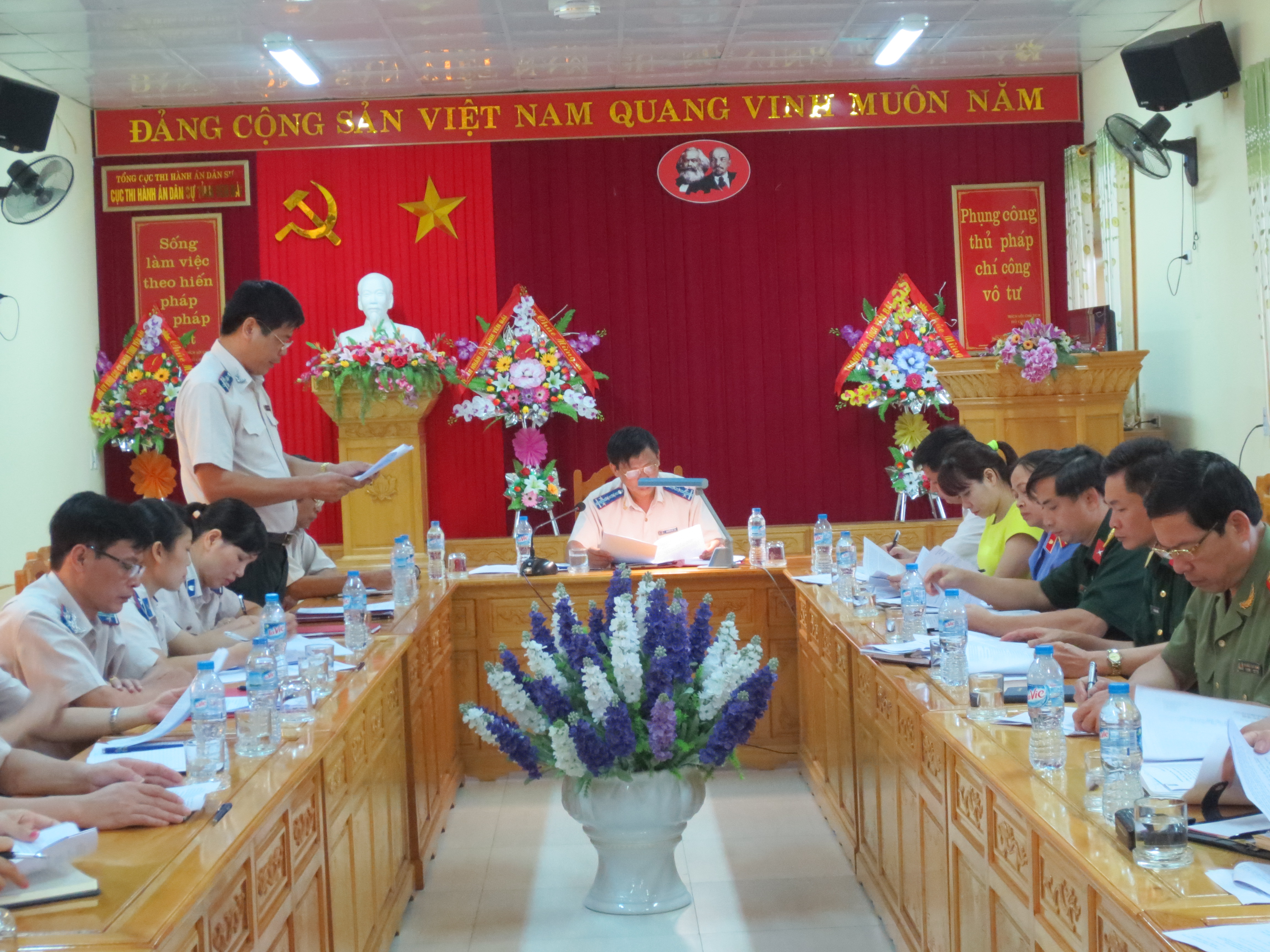 Khối thi đua Nội chính tỉnh Yên Bái tổ chức Hội nghị sơ kết công tác thi đua 6 tháng đầu năm 2015