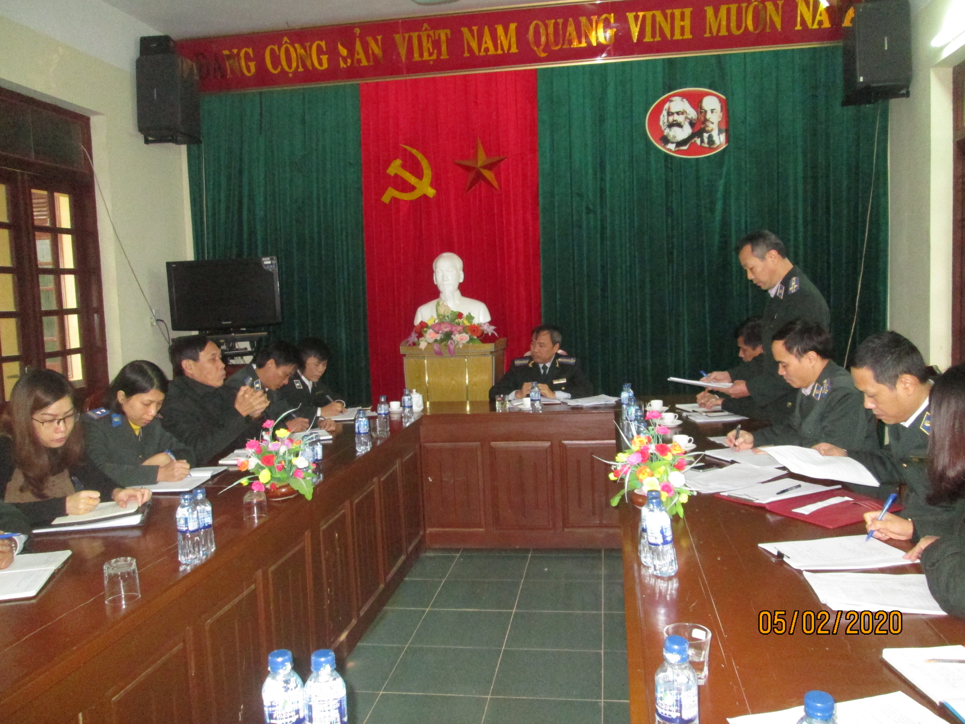 Kiểm tra công tác phân loại án và đôn đốc tiến độ thực hiện nhiệm vụ công tác thi hành án dân sự, thi hành án hành chính tại Chi cục THADS huyện Nho Quan