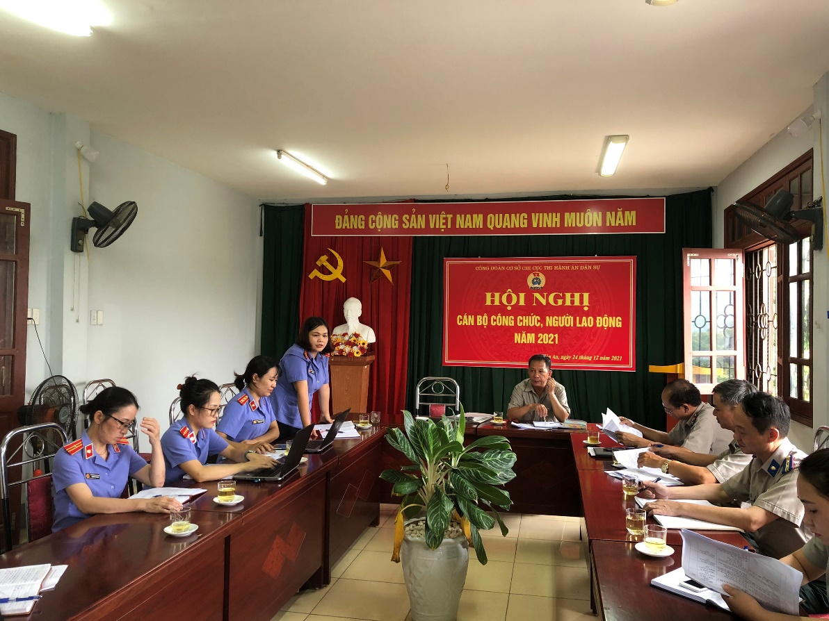 Viện kiểm sát nhân dân huyện Hòa An kiểm sát trực tiếp tại Chi cục Thi hành án dân sự huyện Hòa An