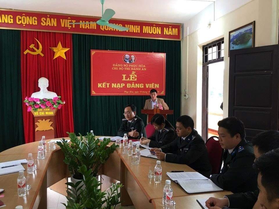 Lễ công bố và trao quyết định bổ nhiệm Chấp hành viên sơ cấp tại Chi cục Thi hành án dân sự huyện Nguyên Bình
