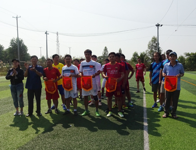 Ngày 30 tháng 01, Giải bóng đá Mừng Đảng – Mừng Xuân Kỷ Hợi 2019 đã diễn ra tại huyện Tam Nông