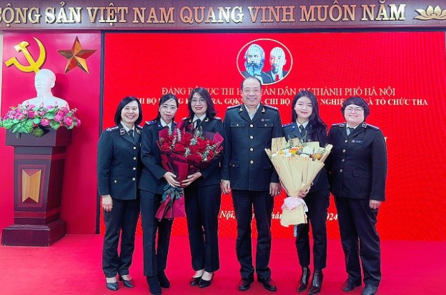 Công tác phát triển Đảng viên tại Đảng bộ Cục Thi hành án dân sự thành phố Hà Nội.