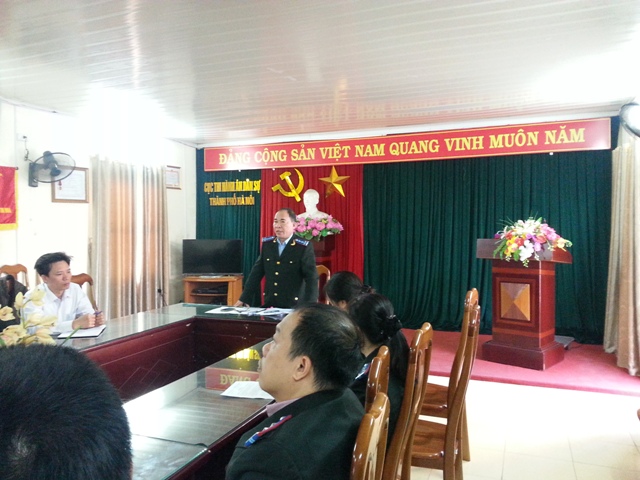 Cục Thi hành án dân sự thành phố Hà Nội triển khai công tác biệt phái công chức năm 2017