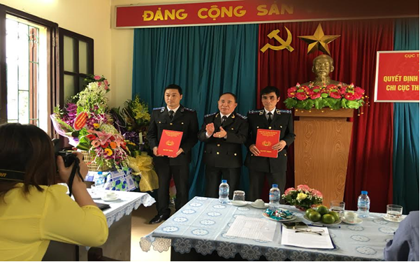 Lễ trao quyết định bổ nhiệm Chi cục trưởng Chi cục Thi hành án dân sự huyện Chương Mỹ, thành phố Hà Nội