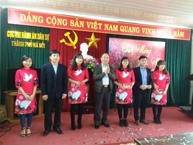 Cục Thi hành án dân sự thành phố Hà Nội gặp mặt đầu xuân Mậu Tuất 2018