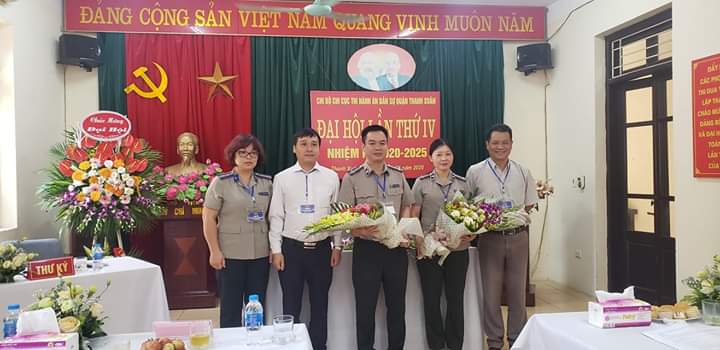 Chi bộ Chi cục Thi hành án dân sự quận Thanh Xuân tổ chức thành công Đại hội Chi bộ lần thứ IV, nhiệm kỳ 2020-2025