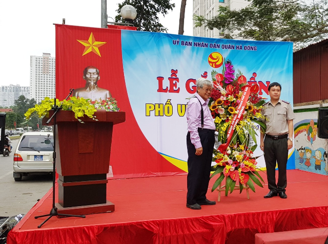 Cục Thi hành án dân sự thành phố Hà Nội tham dự Lễ gắn tên biển phố mang tên Bộ trưởng Bộ Tư pháp đầu tiên – Phố Vũ Trọng Khánh