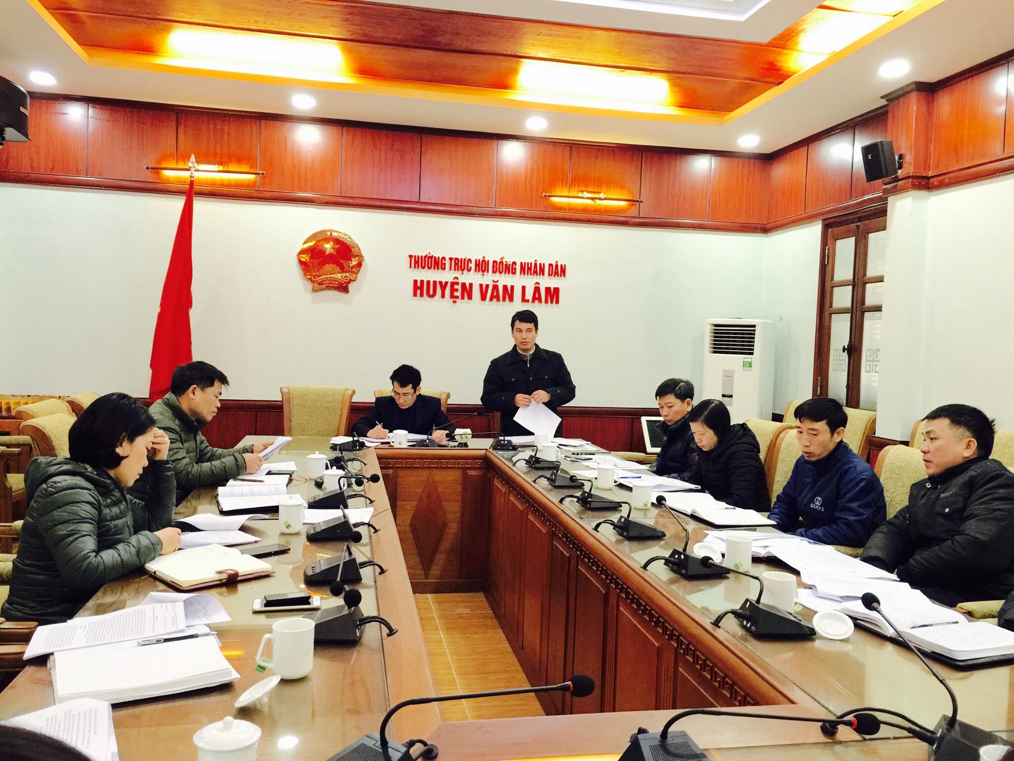Ban Chỉ đạo Thi hành án dân sự huyện Văn Lâm đã tổ chức họp đánh giá kết quả công tác năm 2017, phương hướng nhiệm vụ năm 2018