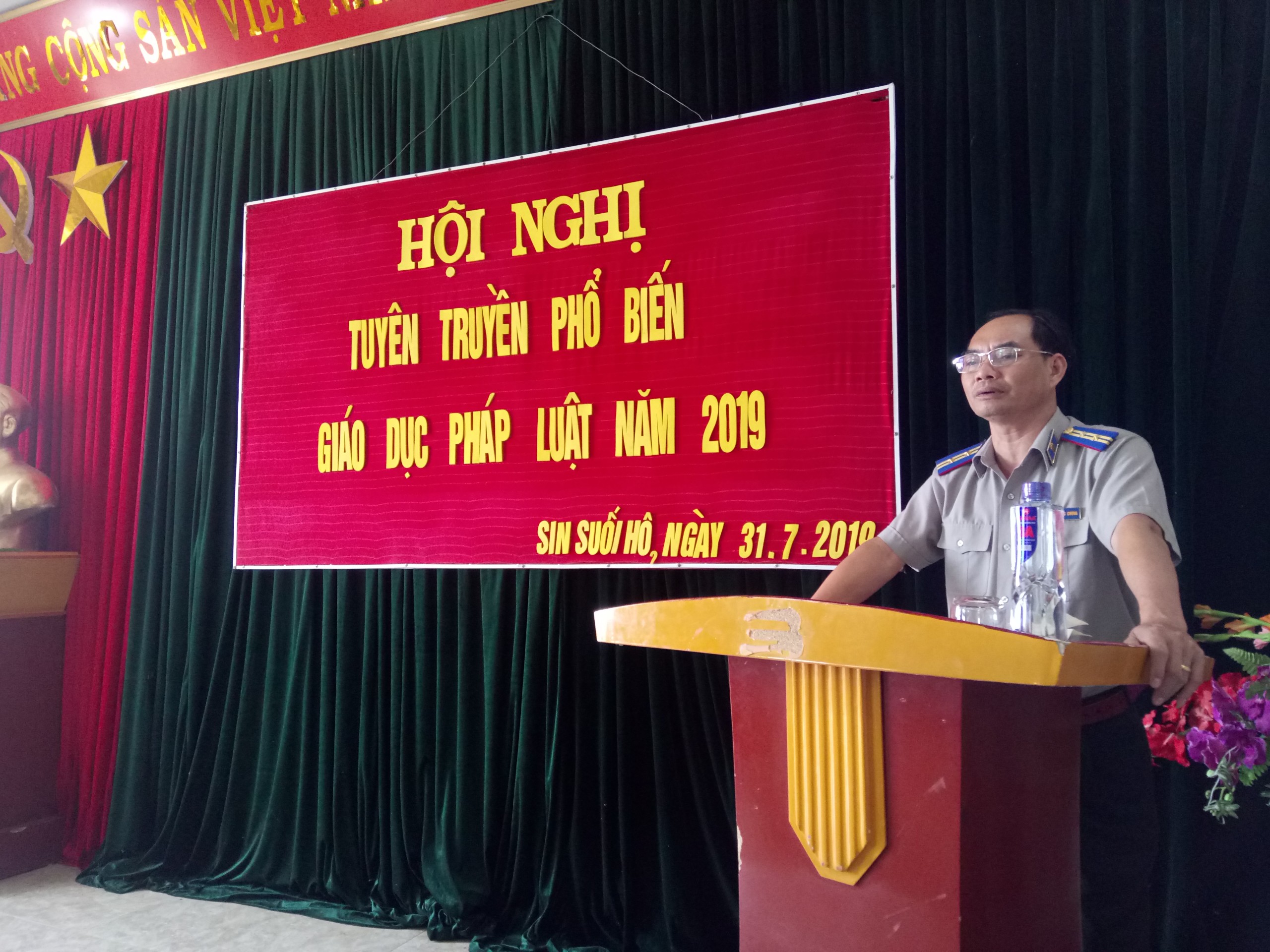 Chi cục THADS huyện Phong Thổ tuyên truyền, phổ biến, giáo dục pháp luật năm 2019