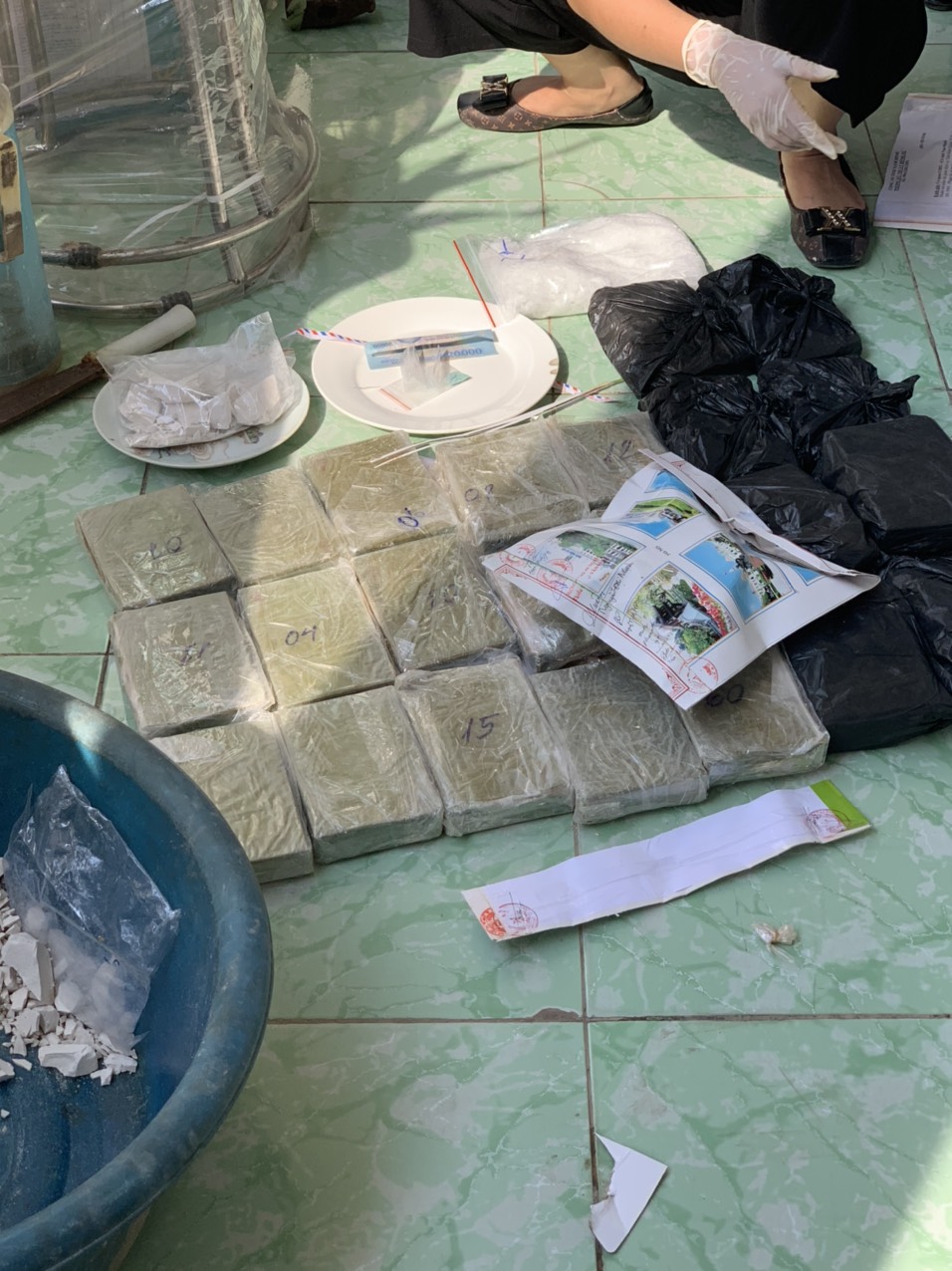 Nam Định tổ chức tiêu hủy lượng lớn ma túy, tang vật, tài sản trong các vụ án hình sự