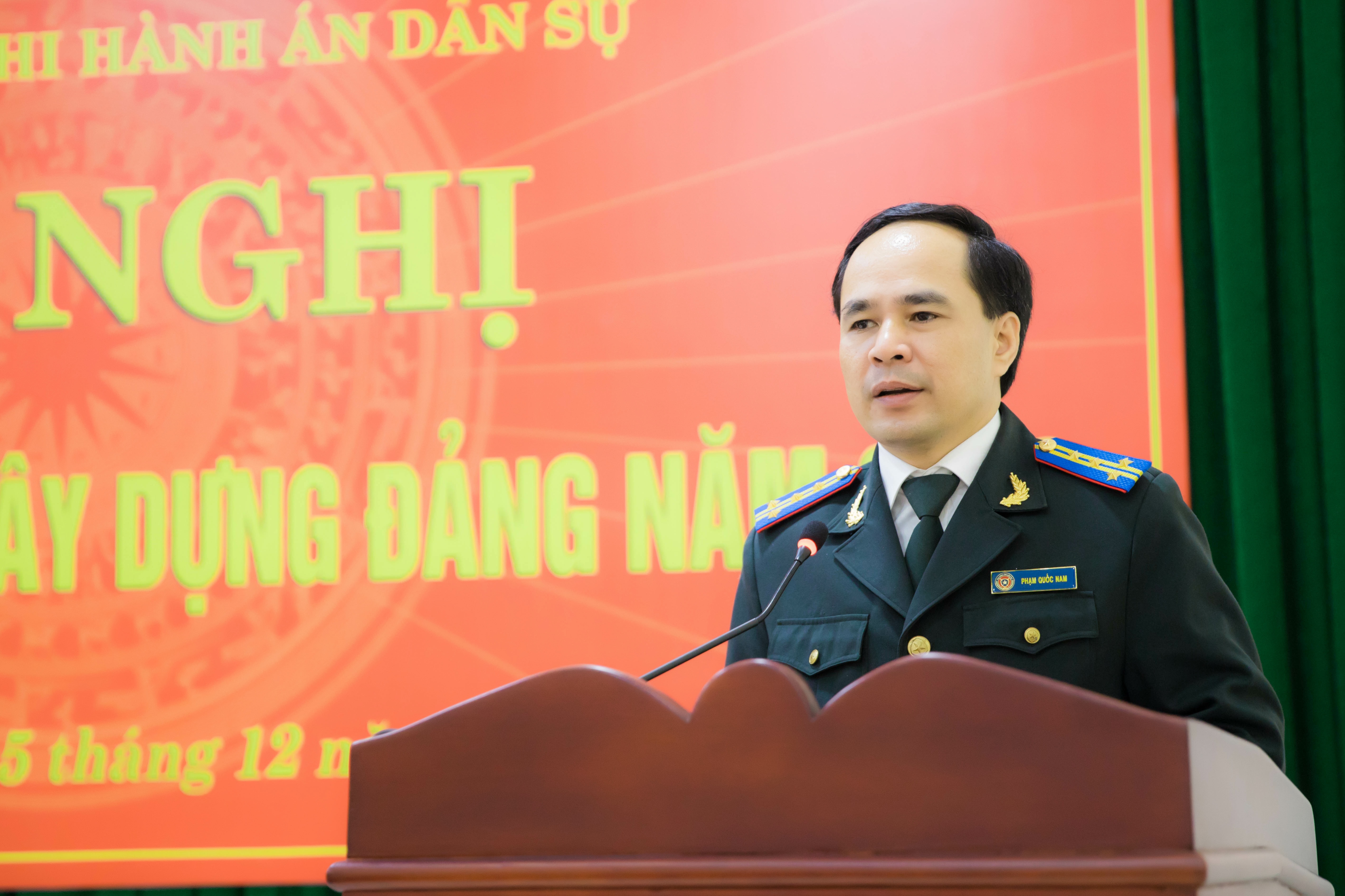 Đảng bộ Cục Thi hành án dân sự tỉnh Nghệ An tổ chức Hội nghị Tổng kết công tác xây dựng Đảng năm 2022