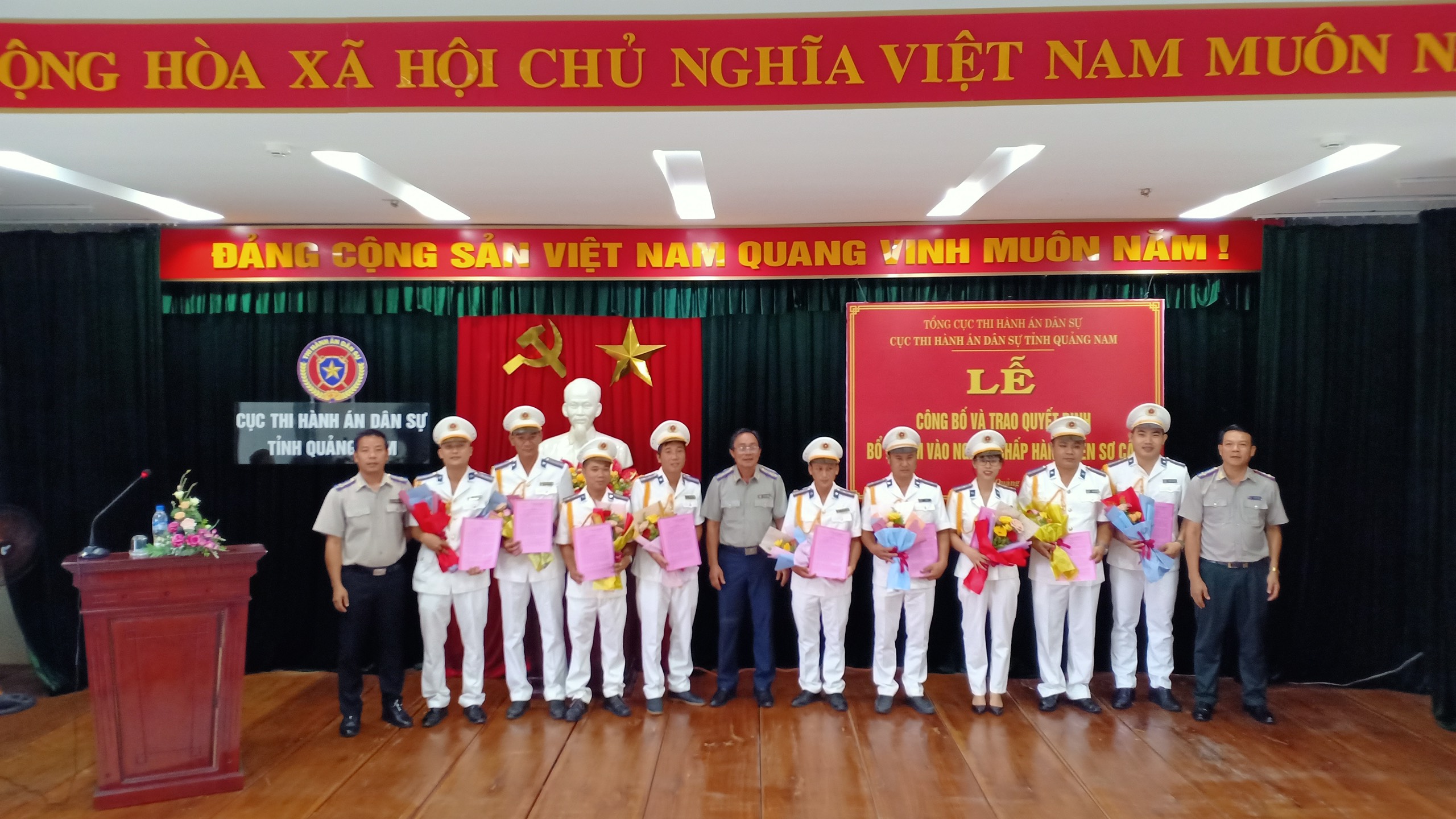 Chi bộ Chi cục THADS huyện Tiên Phước tổ chức Đại hội lần thứ III, nhiệm kỳ 2020 - 2025
