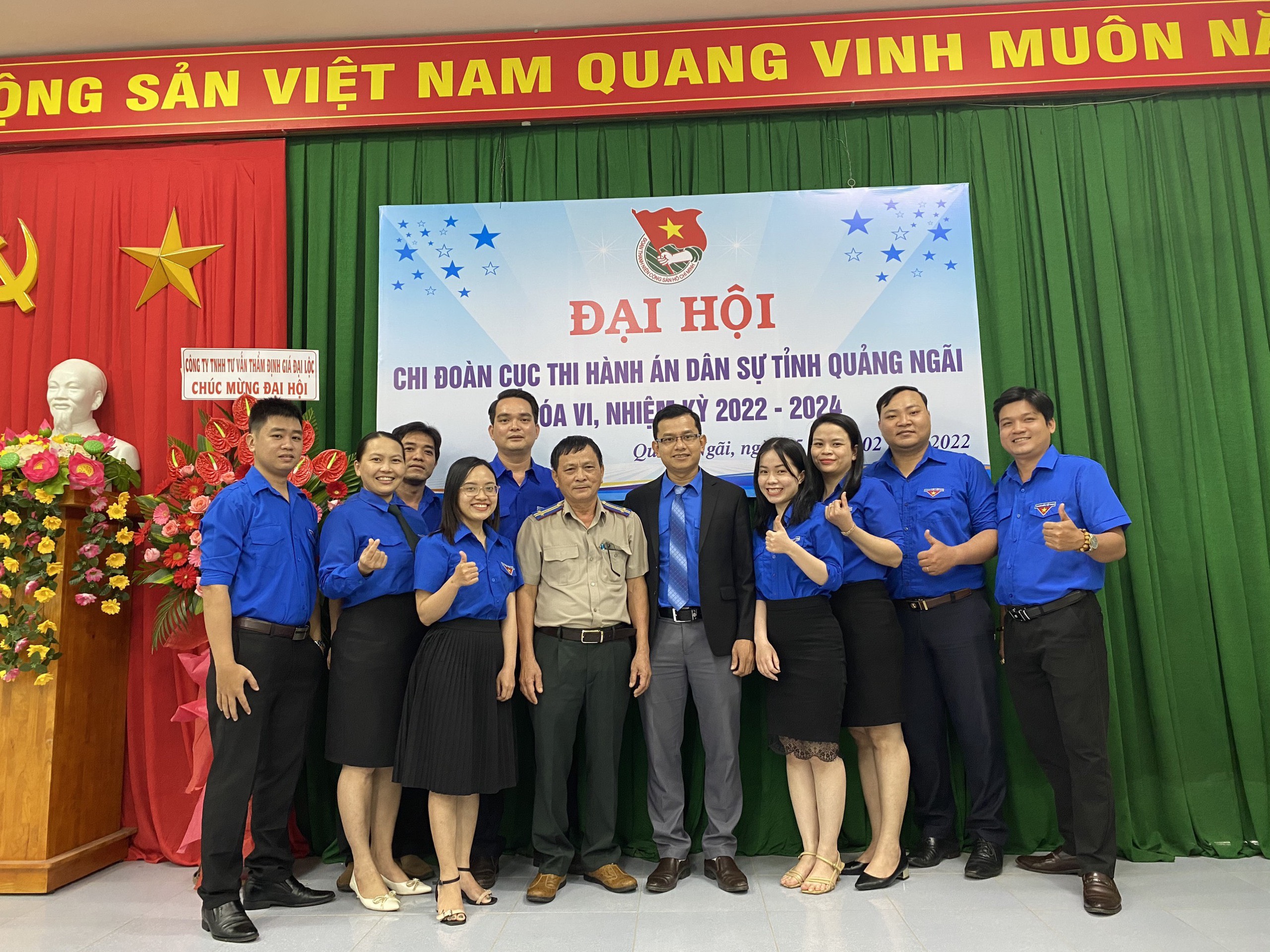 Đại hội Đoàn Thanh niên cộng sản Hồ Chí Minh Cục THADS tỉnh Quảng Ngãi lần thứ VI, nhiệm kỳ 2022 – 2024
