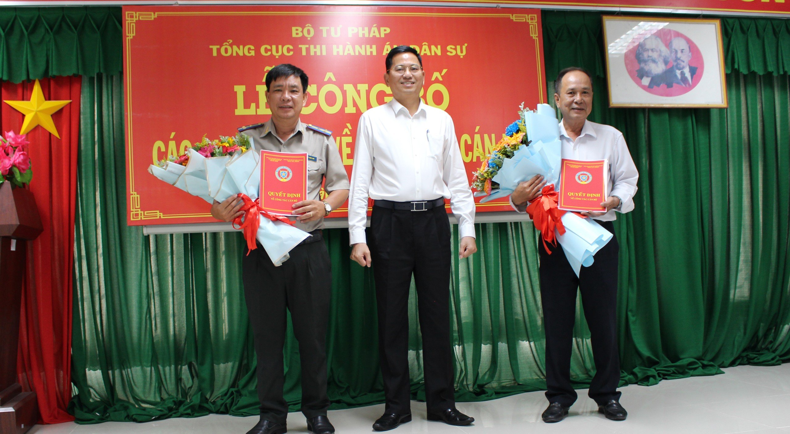 Đồng chí Hồ Hùng Anh làm Phó Cục trưởng phụ trách Cục Thi hành án dân sự tỉnh Sóc Trăng
