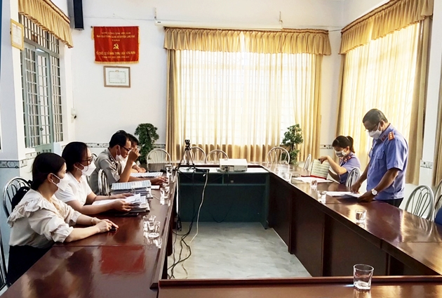 Chi cục Thi hành án dân sự huyện Long Phú thực hiện tốt kiến nghị của Viện kiểm sát nhân dân