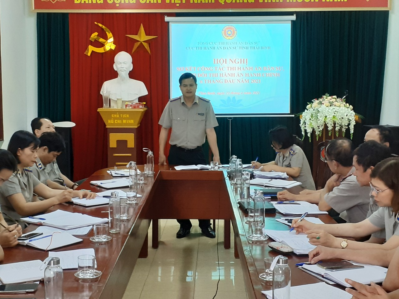 Cục Thi hành án dân sự tỉnh Thái Bình tổ chức Hội nghị triển khai công tác thi hành án dân sự năm 2019