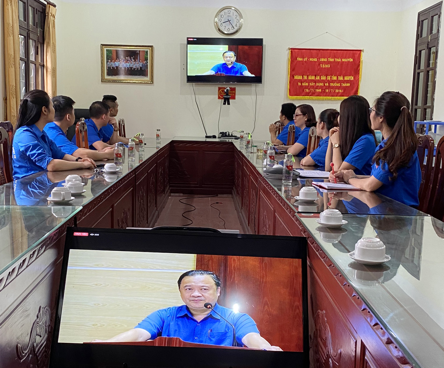 Chi đoàn Cục THADS tỉnh tham gia học trực tuyến các chuyên đề học tập và làm theo tư tưởng, đạo đức, phong cách Hồ Chí Minh năm 2020